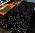 tapis de souris noir