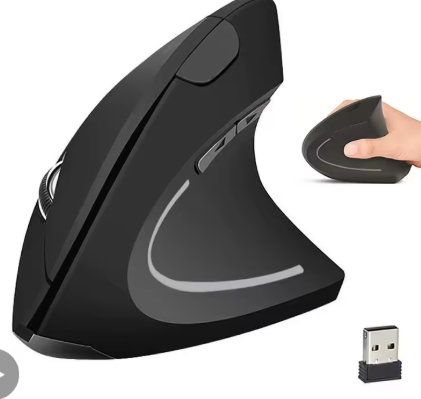 Souris USB sans fil verticale